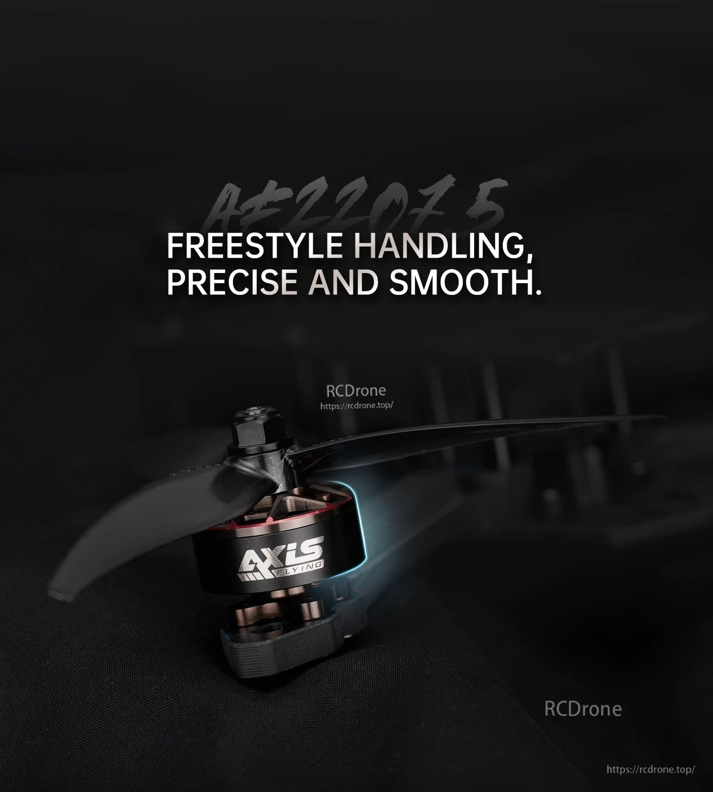 Axisflying AF2207.5 FPV Motor, The Axisflying AF2207.5 motor offers excellent freestyle handling with precise, smooth performance for agile drone flight.