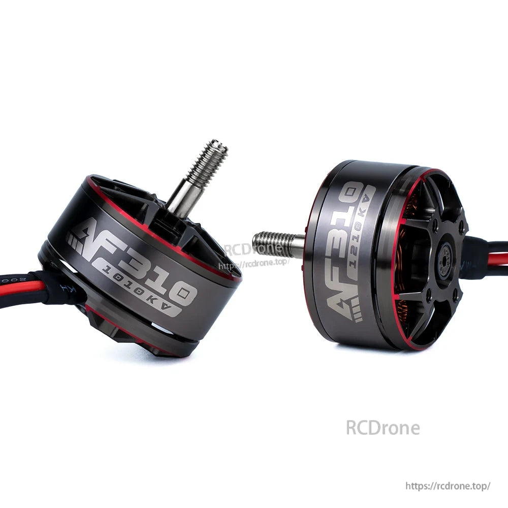 Axisflying AF310 3010 FPV Motor, AF310 FPV motor, 1010KV/1210KV, for 7-9 inch props, supports 4-6S batteries, ideal for cinelifter applications.