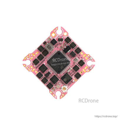 Axisflying ARGUS 20A F405 AIO Flight Controller, Axisflying Argus AIO drone flight controller board with integrated ESC components and corner mounting holes