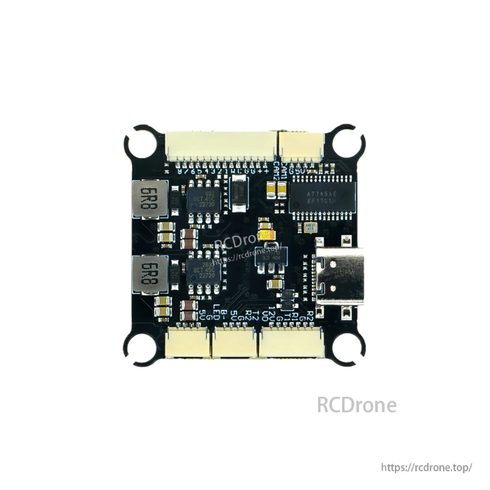 Axisflying ARGUS PRO 100A ESC with F722 8S stack, 32/8-bit processor, aluminum heatsink, USB, and connectors for 15-inch FPV drones.
