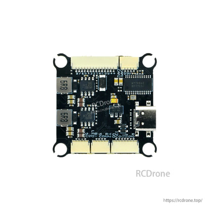 Axisflying ARGUS PRO 100A ESC with F722 8S stack, 32/8-bit processor, aluminum heatsink, USB, and connectors for 15-inch FPV drones.
