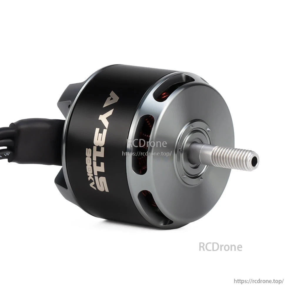 Axisflying AY3115 900KV FPV Motor, Axisflying AY3115 900KV FPV motor, 12N14P, 5mm shaft, supports 3–6S, delivers 4185g thrust and 1617W power, ideal for 10-inch drones.