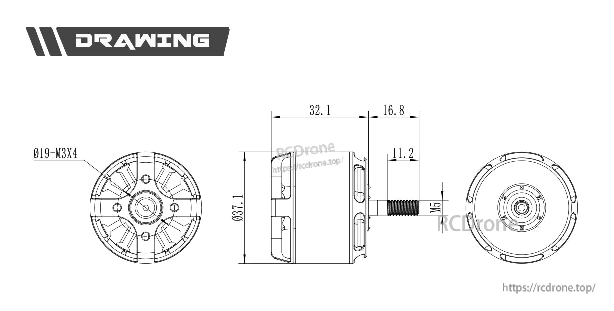 Axisflying AY3115 900KV FPV Motor, Maximum thrust, power, and current ratings are provided for reliable system planning.