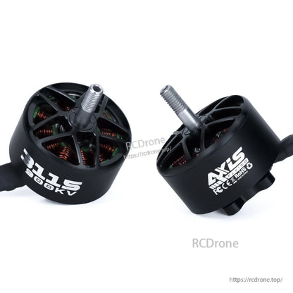 Axisflying AZ3115 900KV FPV Motor, Axisflying AZ3115 900KV brushless motor for FPV drones, 3–6S compatible, 5mm shaft, 12N14P design, up to 1620W power.