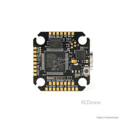 Axisflying Argus Mini 55A FPV FC/ESC Stack (F7 Pro FC + 32‑bit 55A 4‑in‑1 ESC), 4–6S, 20×20, for 5‑inch