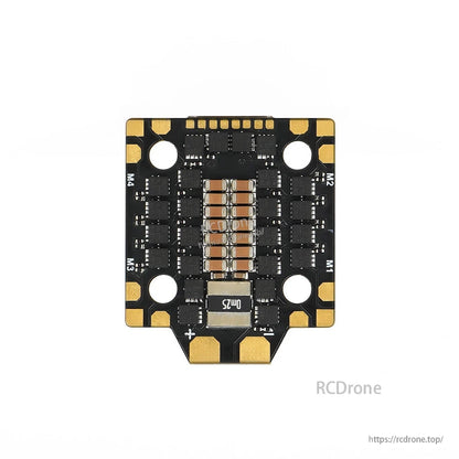 Axisflying Argus Mini F7 Stack: 40A FPV flight controller with MPU 6000, 16MB Blackbox, 20x20mm mounting, compact design for high-performance drone builds.
