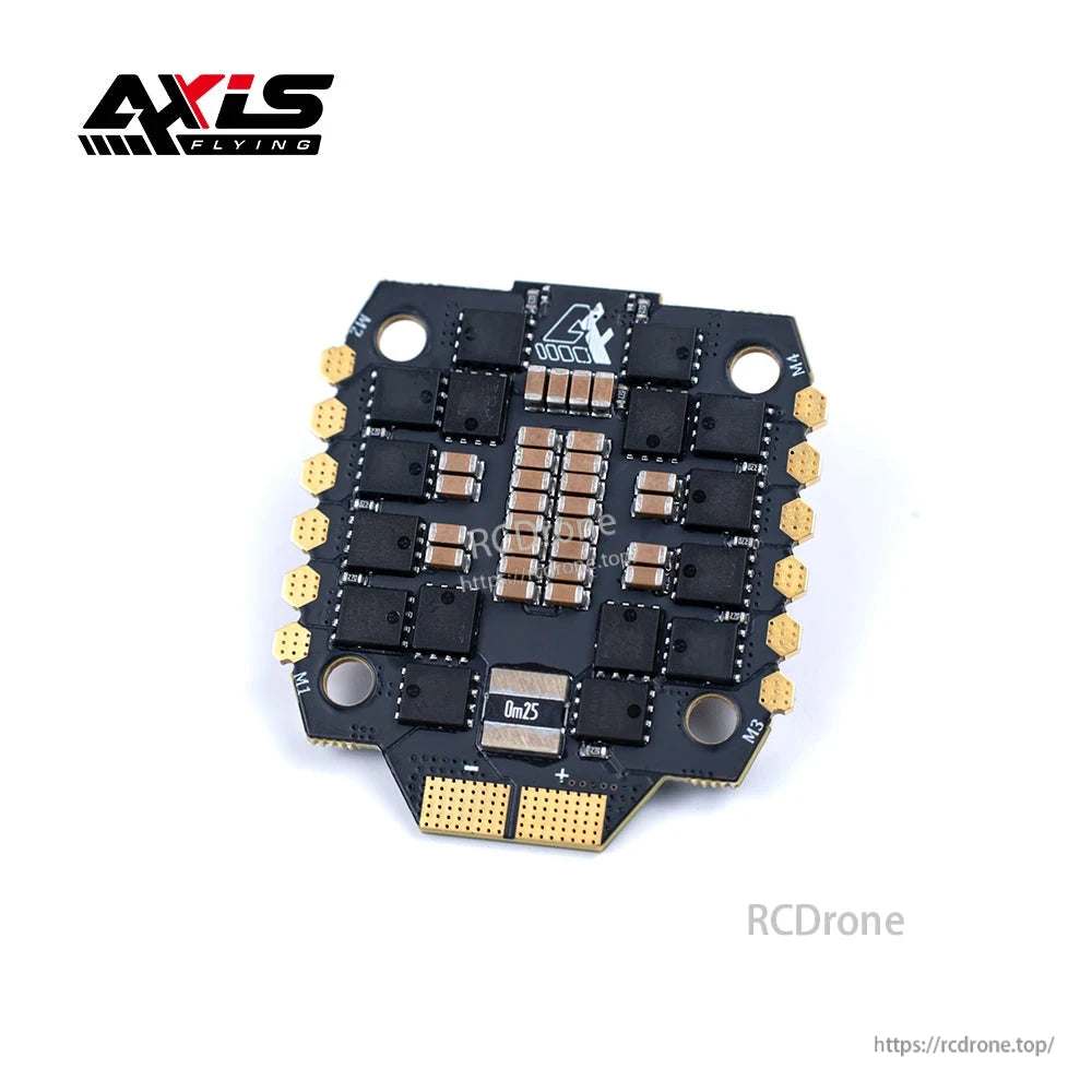 Axisflying Argus Plug and Play Stack 55A/65A BLHeli_32 ESC + F7 FC, IP54 Aluminum, Dual BEC, X8 & INAV Support