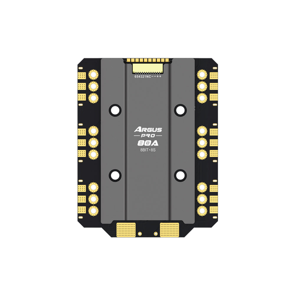 Axisflying Argus Pro 8S ESC board with Argus Pro 80A label, large heatsink plate and edge solder pads