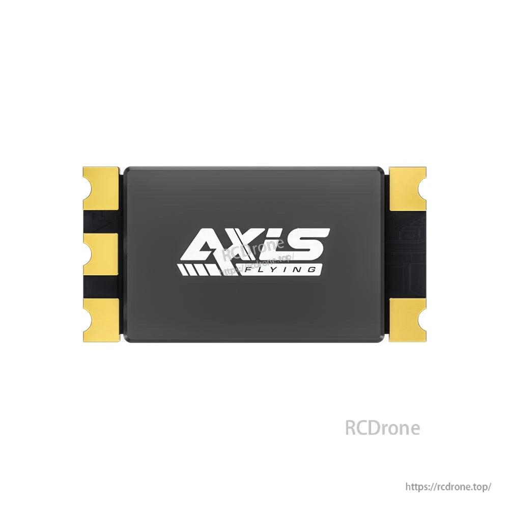 Axisflying Argus Pro 8-in-1 single ESC module with black casing and gold solder pads on both ends