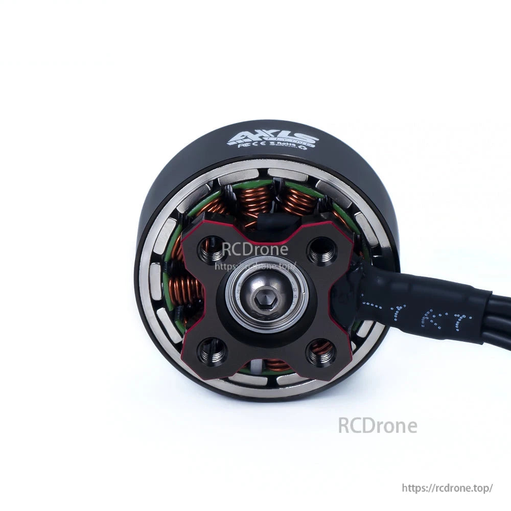 Axisflying C227 C2207 1960KV Brushless FPV Motor, Axisflying C227 1960KV brushless motor for 5-inch cinewhoops, compatible with 6–8S, 12N14P design, 5mm shaft, weighs 35.8g.
