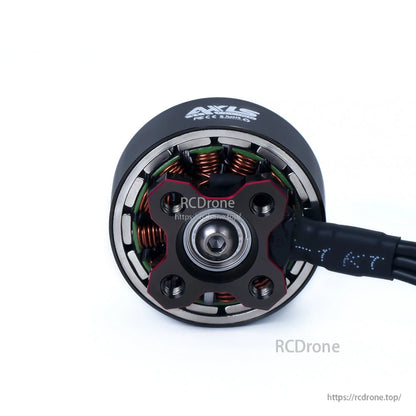 Axisflying C227 C2207 1960KV Brushless FPV Motor, Axisflying C227 1960KV brushless motor for 5-inch cinewhoops, compatible with 6–8S, 12N14P design, 5mm shaft, weighs 35.8g.