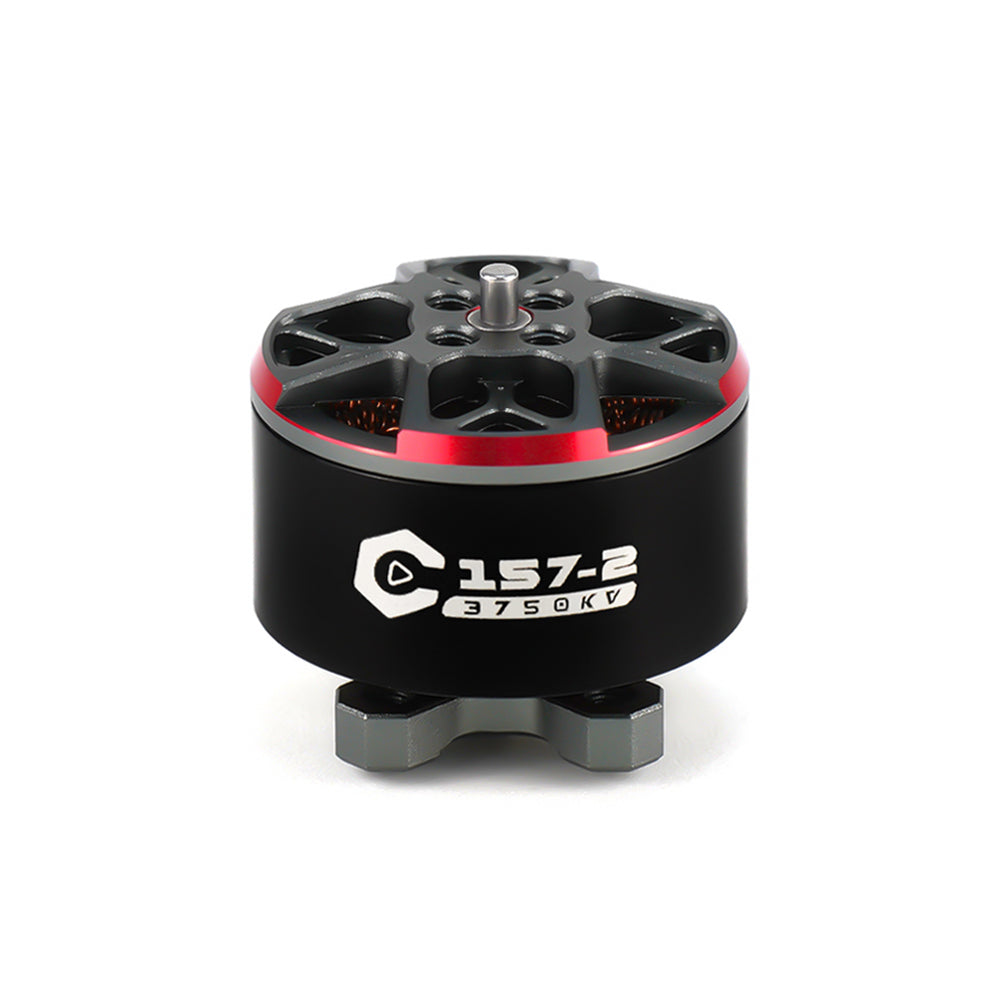 Axisflying Cine157-2 C157-2 3750KV brushless FPV motor with black can and red top ring