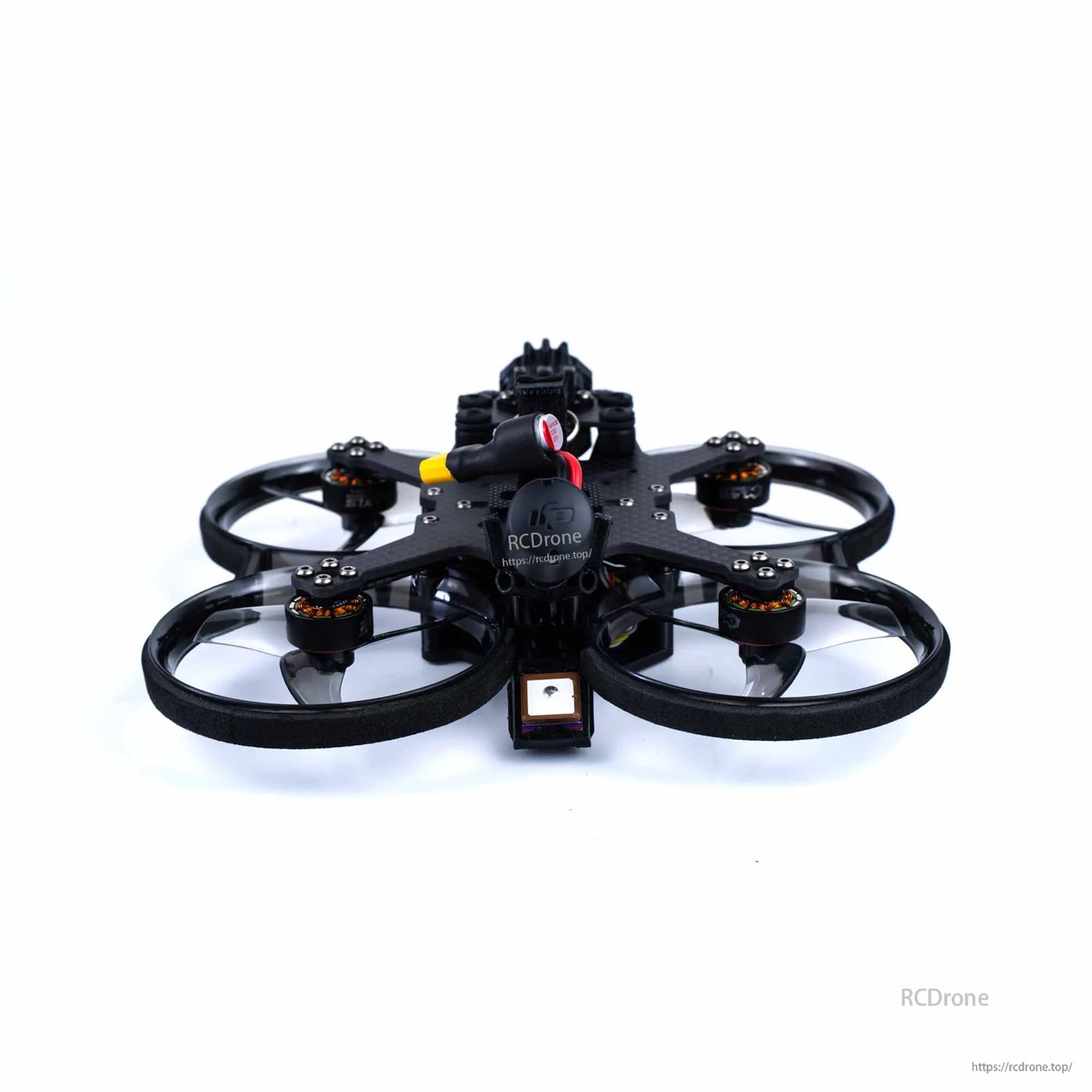 Axisflying Cineon C25 V2 cinewhoop FPV drone with ducted prop guards, carbon frame, and front camera