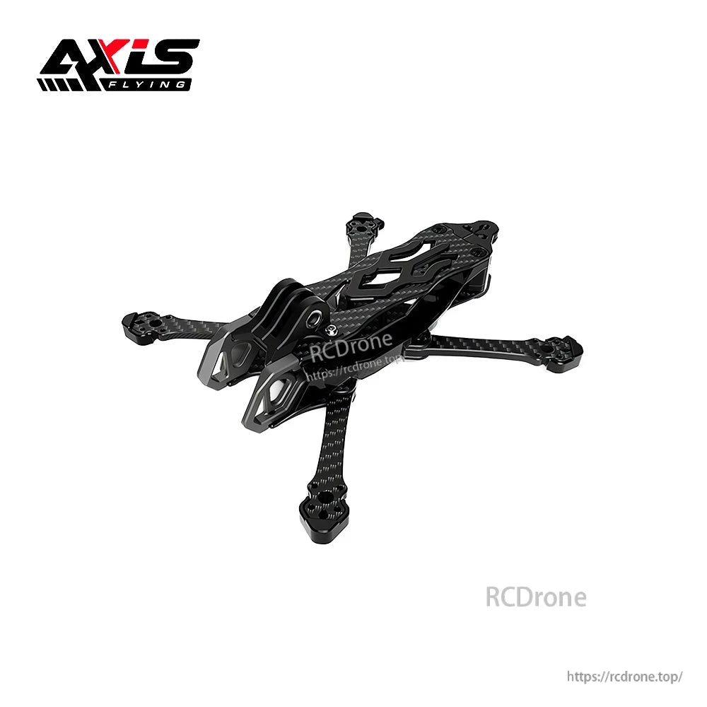 Axisflying MANTA 30 frame made of T700 carbon fiber, 160mm wheelbase, weighs 86.9g—lightweight, durable design for high-performance drones.