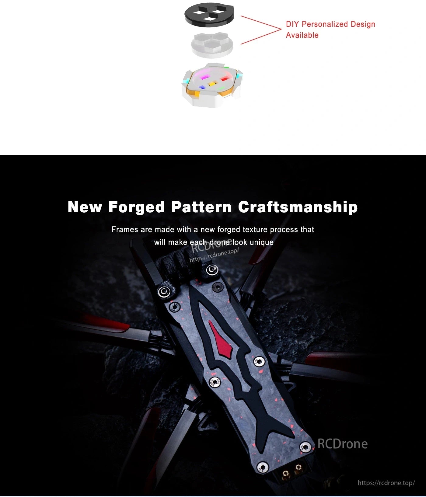 Axisflying MANTA 5 PRO FPV, DIY Personalized Design Available, New Forged Pattern Craftsmanship