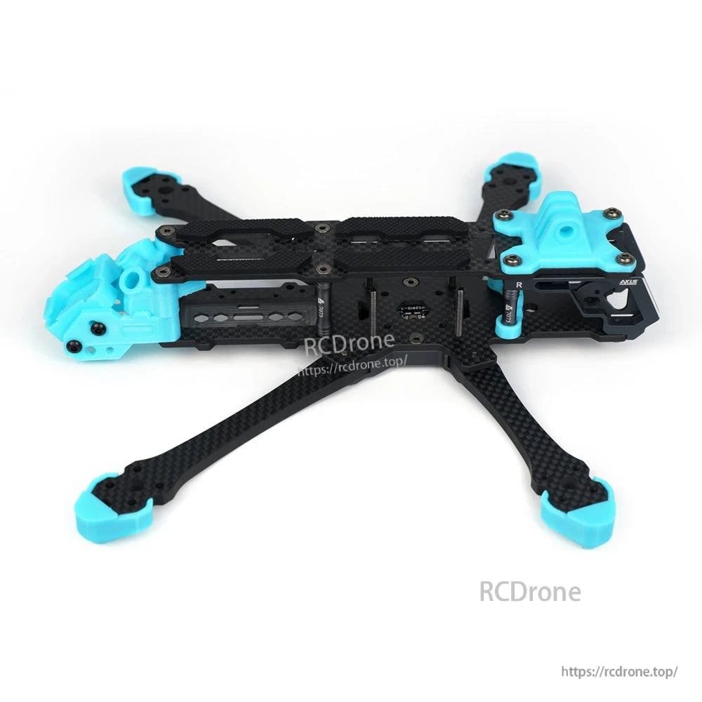 Axisflying MANTA5 5inch FPV Frame, Axisflying MANTA5 5-inch FPV frame kit made of T700 carbon fiber with a 238mm wheelbase, designed for durable, high-performance drone builds.