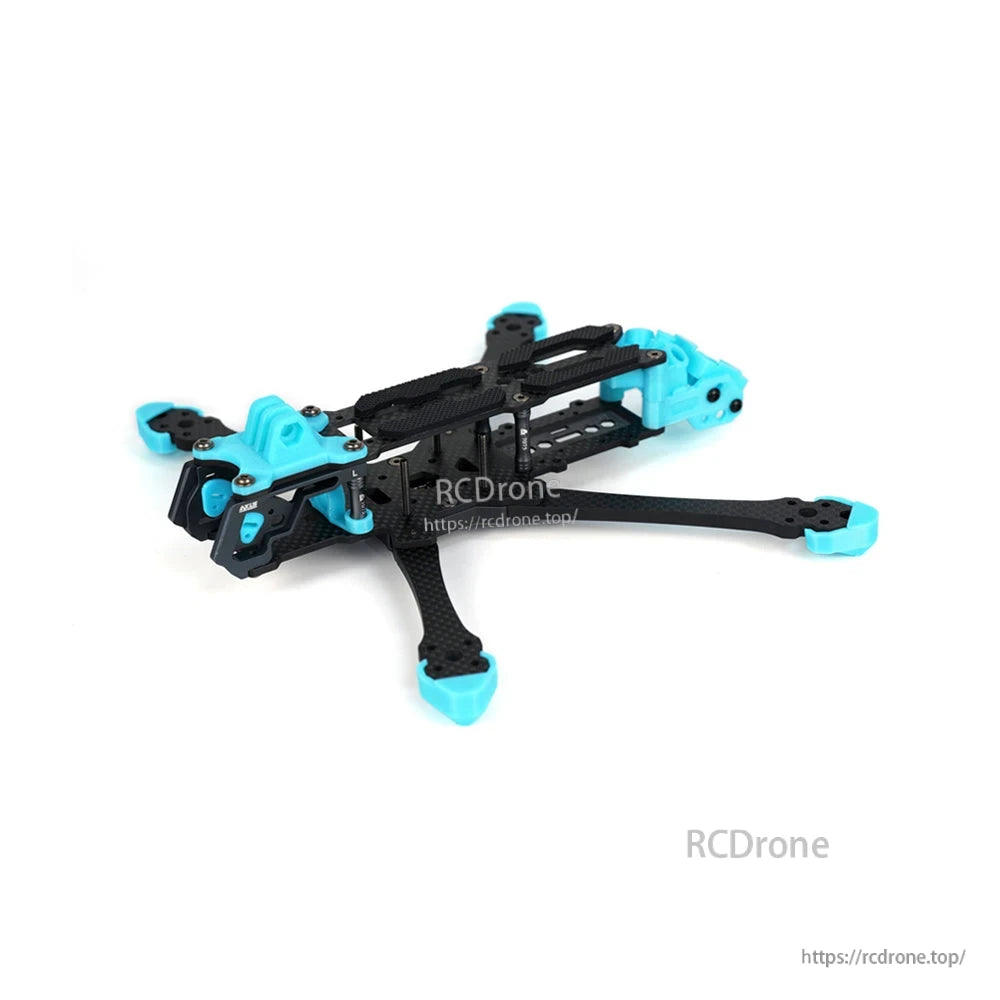 Axisflying MANTA5 5inch FPV Frame, Axisflying MANTA5 5-inch FPV frame kit, DeadCat-DC style, T700 carbon fiber, 238mm wheelbase, supports 19–20mm cameras.