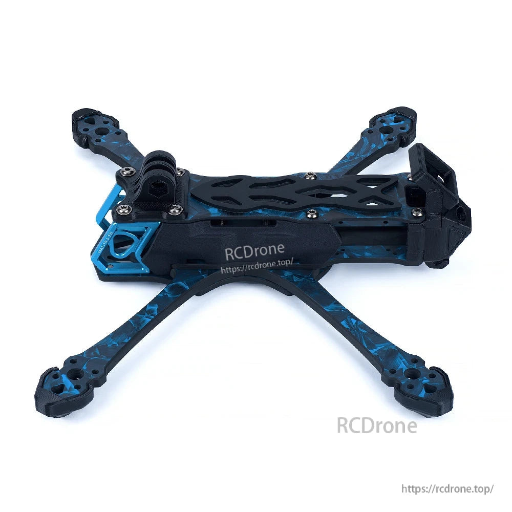 Axisflying MANTA5 SE FPV Frame, Axisflying MANTA5 SE FPV frame, 223mm wheelbase, T700 carbon fiber, 20mm stack spacing, compatible with 5.1" propellers.
