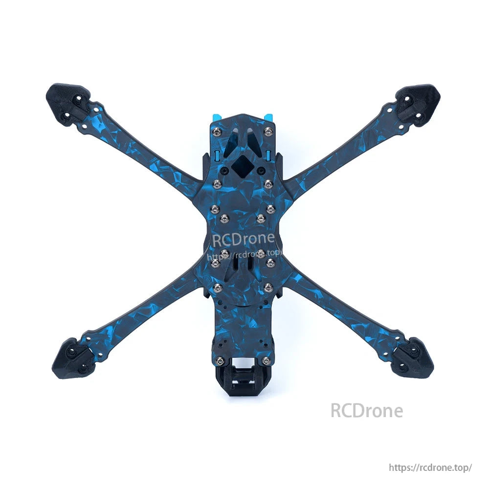Axisflying MANTA5 SE FPV Frame, Axisflying MANTA5 SE FPV frame, 223mm T700 carbon, 20mm stack, 5.1" props, squashed X design, O3 compatible—durable, high-performance build for FPV drones.
