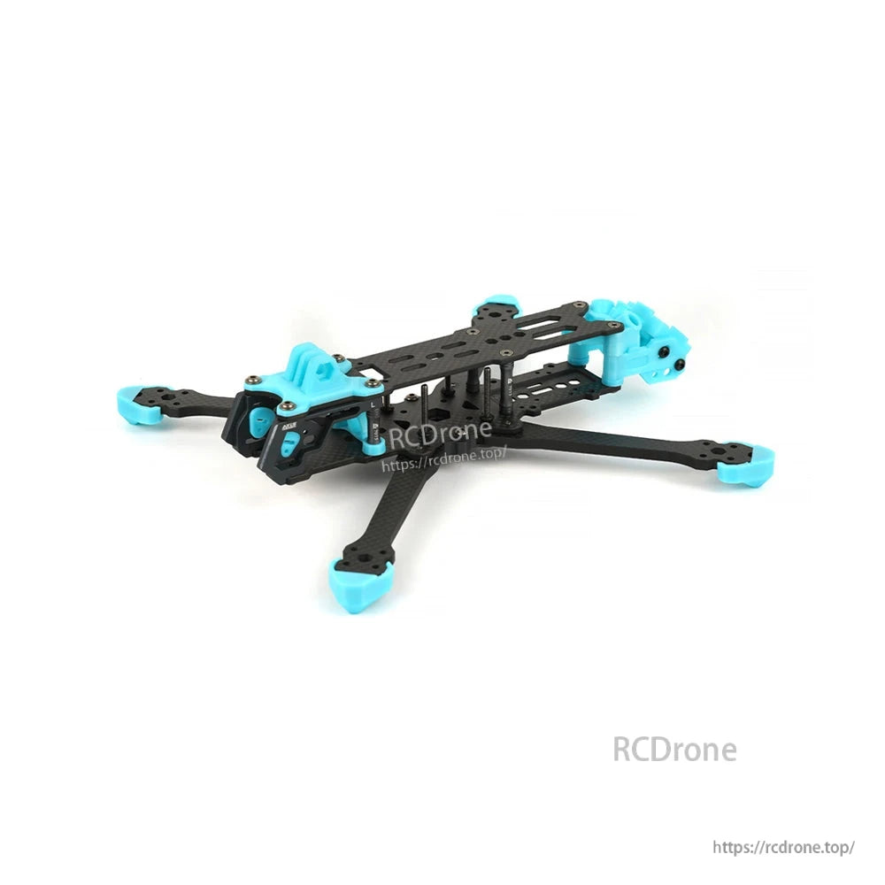 Axisflying MANTA5 True X 5-inch FPV Frame, Axisflying MANTA5 X-frame: 238mm wheelbase, T700 carbon fiber & CNC parts, supports 20x20mm/30.5x30.5mm stacks, 16x16mm motor mounts, durable 5-inch FPV build.