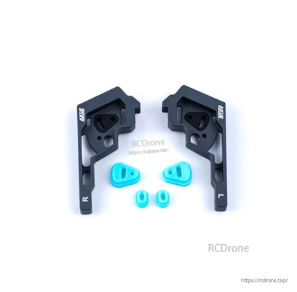 Axisflying Manta 5 frame replacement parts kit with two black side brackets and blue silicone inserts