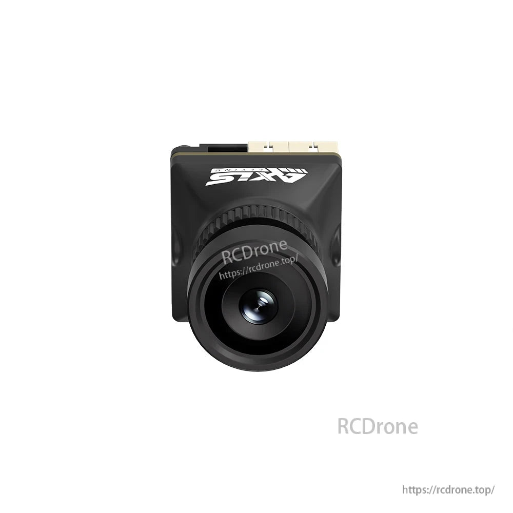 Axisflying NAJA 1500TVL FPV Camera, Axisflying NAJA 1500TVL FPV camera features a 1/1.8" sensor, 4.0mm lens, 125° FOV, Super WDR, CVBS output, 5–28V DC, compact 19×19mm size, and weighs 6g.