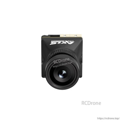 Axisflying NAJA 1500TVL FPV Camera, Axisflying NAJA 1500TVL FPV camera features a 1/1.8" sensor, 4.0mm lens, 125° FOV, Super WDR, CVBS output, 5–28V DC, compact 19×19mm size, and weighs 6g.