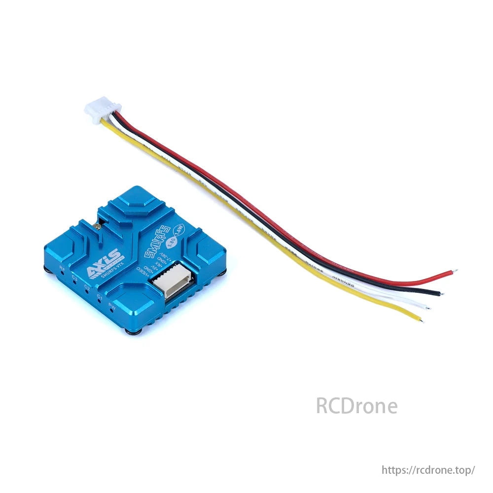 Axisflying SMURFS VTX 5.8G 1.6W Analog image transmission,  long range VTX for FPV Freestyle RC Long Range Drone 5/7/10inch