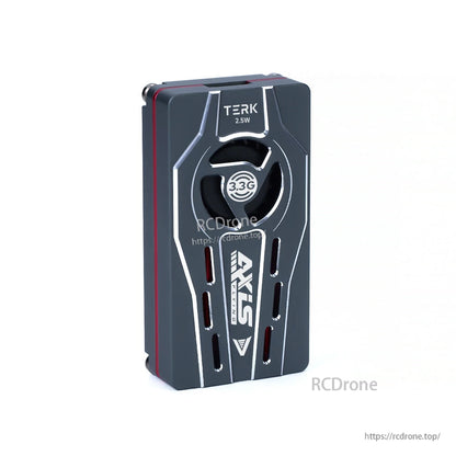 Axisflying TERK 3.3G 2.5W Analog VTX, Axisflying TERK 3.3G 2.5W VTX features MMCX connector, LED indicator, and high-power video transmission for FPV drones.
