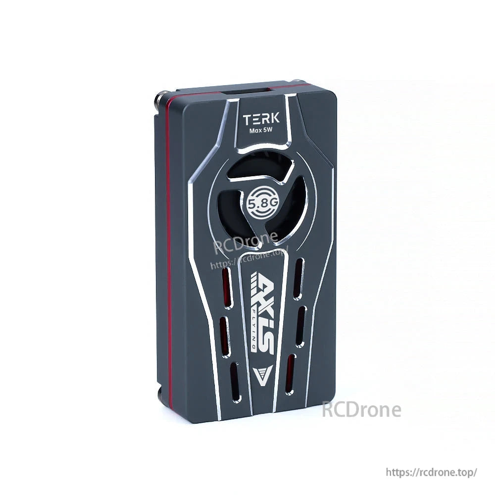 Axisflying TERK 5.8G 5W Analog VTX, Axisflying TERK 5.8G 5W VTX is a high-power video transmitter for FPV drones, offering strong signal transmission and reliable performance in long-range flights.