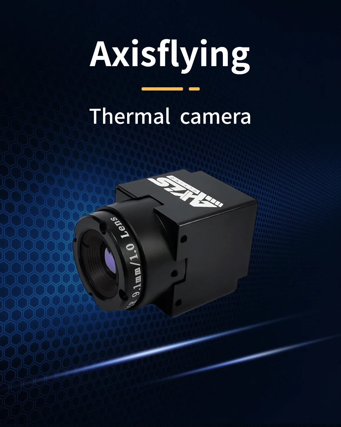 Axisflying 640 Thermal Imaging Camera, A thermal imaging camera for FPV drones with high-resolution 640x512 and 60fps, suitable for aerial photography and inspection.