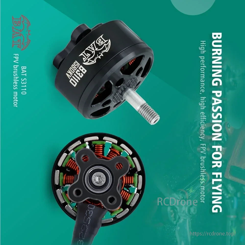 BAT 280X Brushless Motors, The Surpass Hobby BAT Series Brushless Motors offer exceptional thrust, efficiency, and durability for high-performance FPV racing drones.
