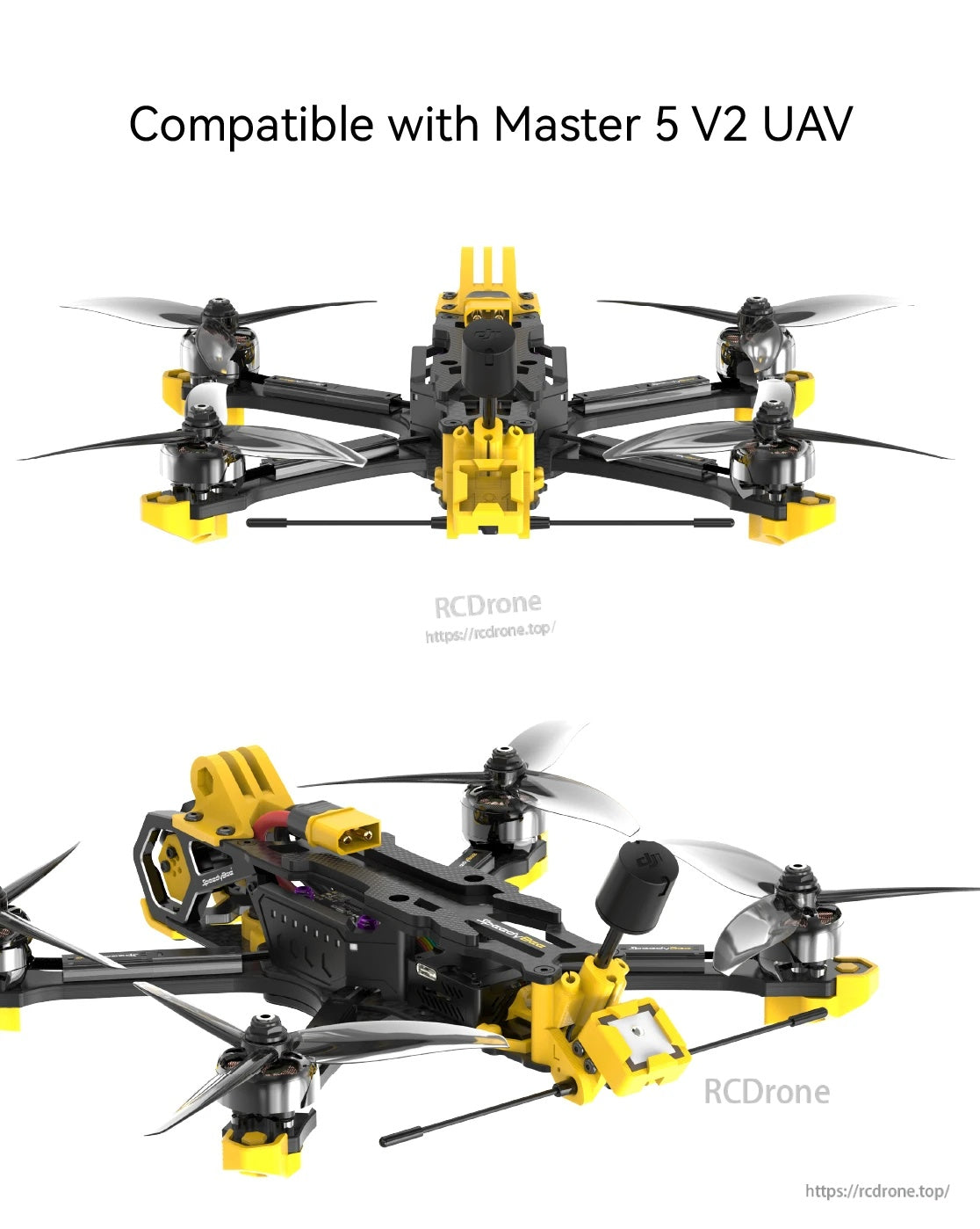 BEE35 Master 5 V2 GPS 3D TPU Mount 121/181/220/251/880