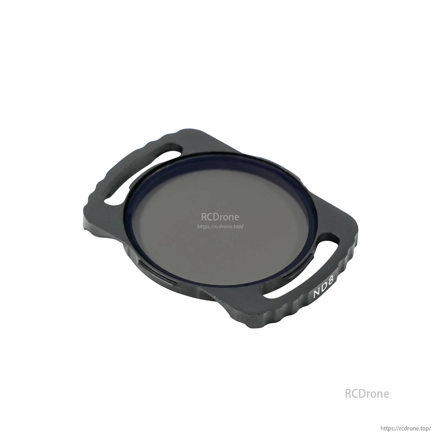 BETAFPV DJI O3 Camera ND Filter ND8 close-up, labeled frame with dark neutral density glass