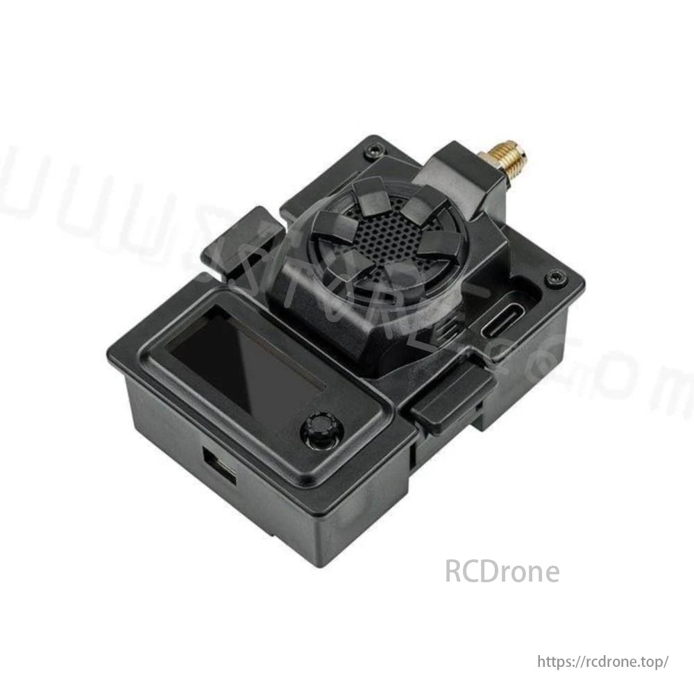 BETAFPV ELRS Micro TX Module - 2.4G 1W Black Version Backpack Built-in Cooling Fan Heat Sink for ELRS 2.4G RX OpenTX Transmitter