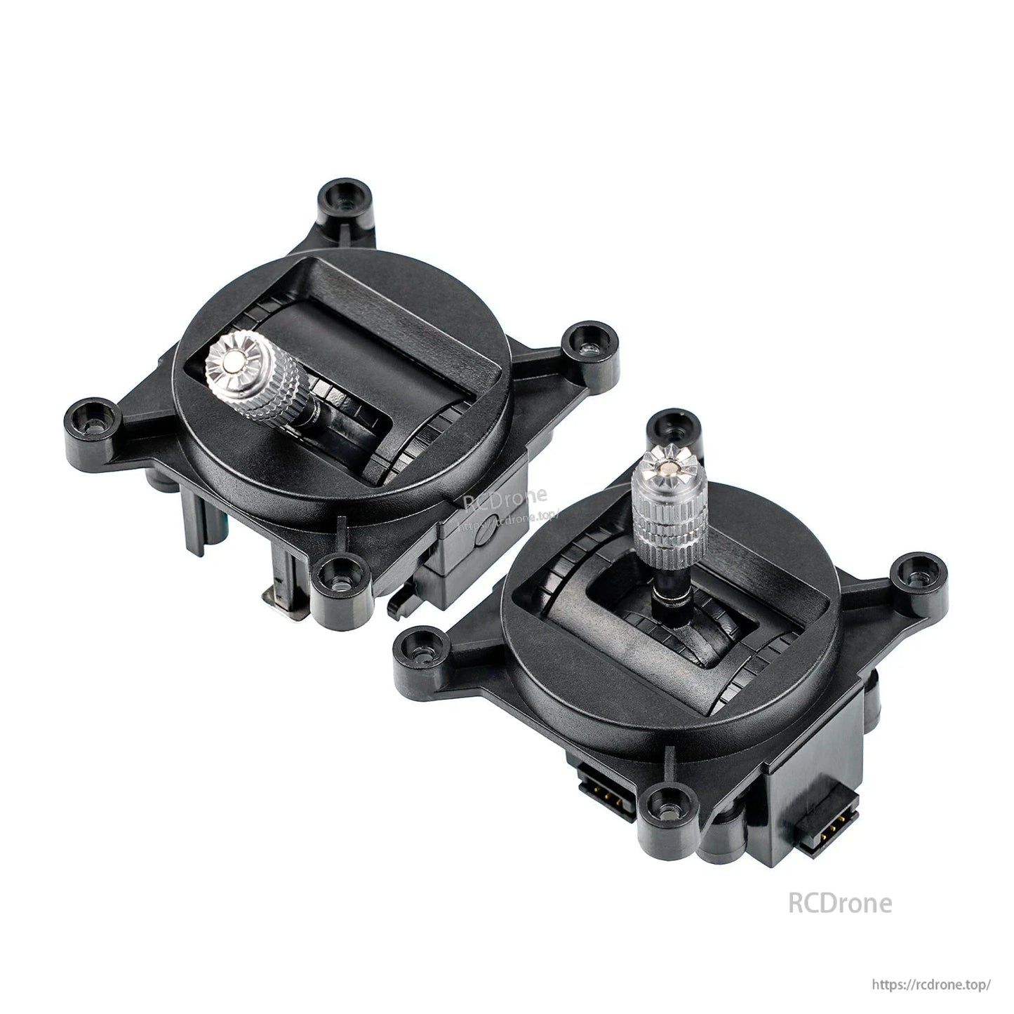 Pair of replacement nano gimbals shown together, top view