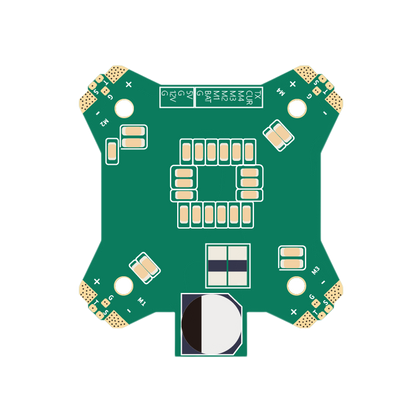 iFlight BLITZ PDB power distribution board with solder pads, labeled connectors, and four mounting holes