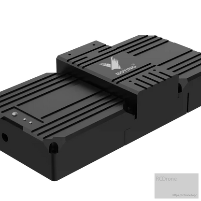 BOYING Paladin V4 Autopilot Flight Controller, Paladin V4 autopilot flight controller for agriculture drones, black with cooling fins.