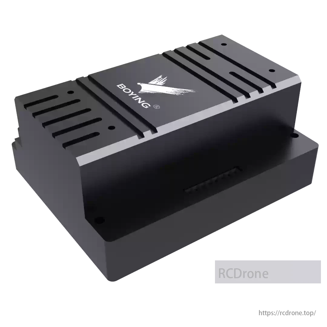 BOYING Paladin V4 Autopilot Flight Controller, Paladin V4 autopilot flight controller for agriculture drones, black with ventilation slots.