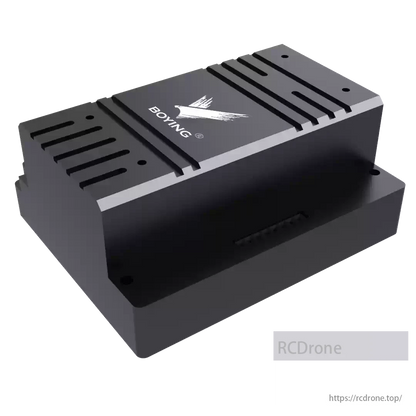 BOYING Paladin V4 Autopilot Flight Controller, Paladin V4 autopilot flight controller for agriculture drones, black with ventilation slots.