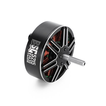 MAD BSC5215 430KV FPV drone brushless motor with exposed copper windings and threaded shaft