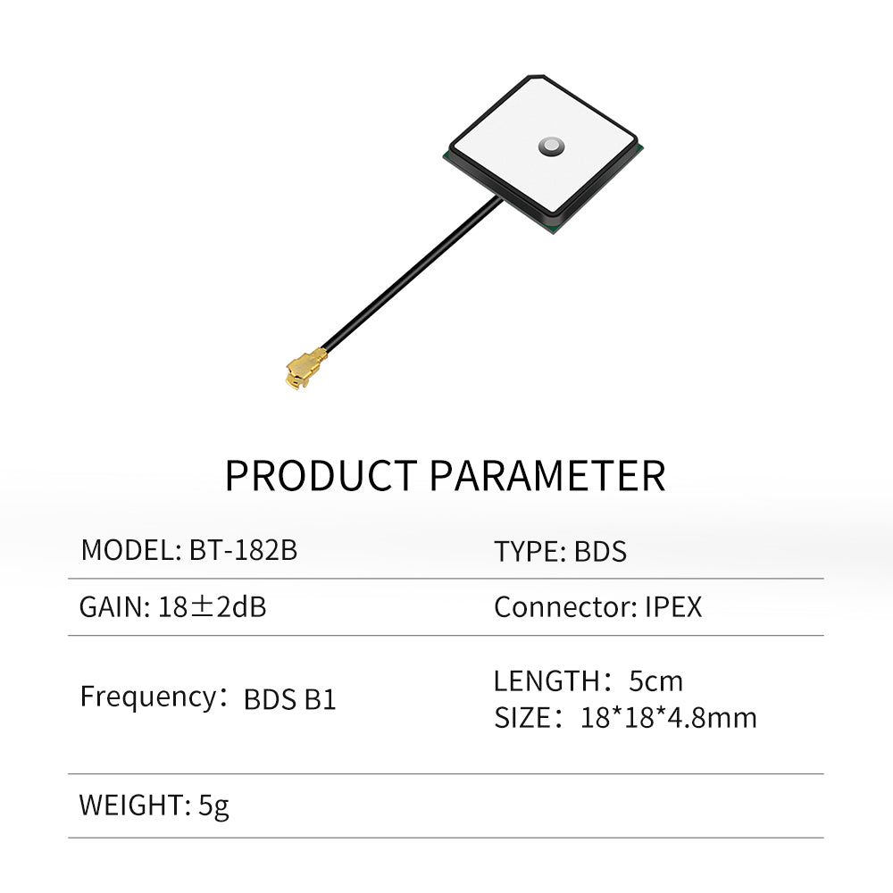 Beitian High Gain Internal GPS Satellite Navigation Antenna for Boat and Vessel Ceramic Antenna  BT-182B