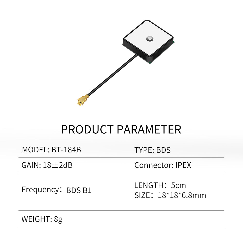 Beitian High Gain Internal GPS Satellite Navigation Antenna for Boat and Vessel Ceramic Antenna  BT-182B