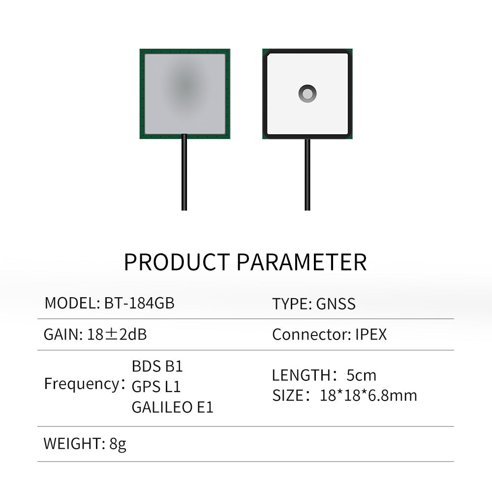 Beitian High Gain Internal GPS Satellite Navigation Antenna for Boat and Vessel Ceramic Antenna  BT-182B