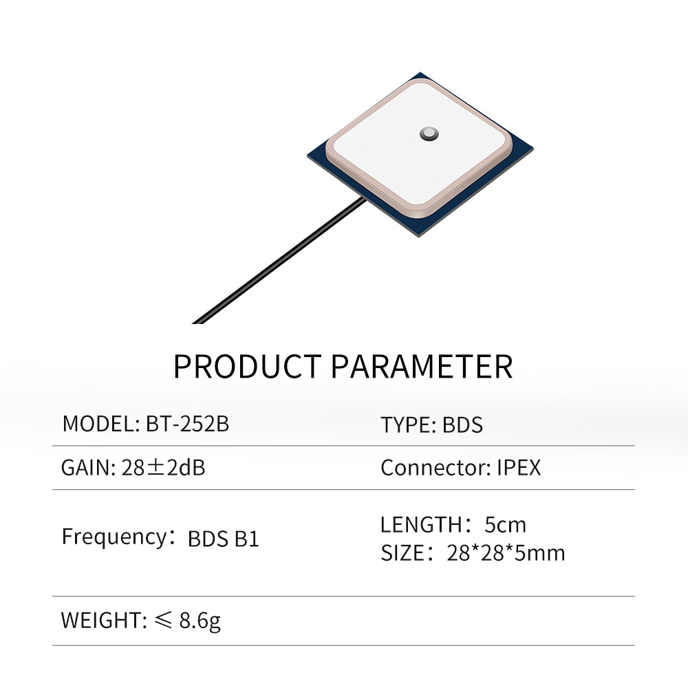 Beitian High Gain Internal GPS Satellite Navigation Antenna for Boat and Vessel Ceramic Antenna  BT-182B