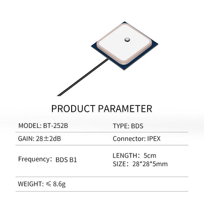 Beitian High Gain Internal GPS Satellite Navigation Antenna for Boat and Vessel Ceramic Antenna  BT-182B