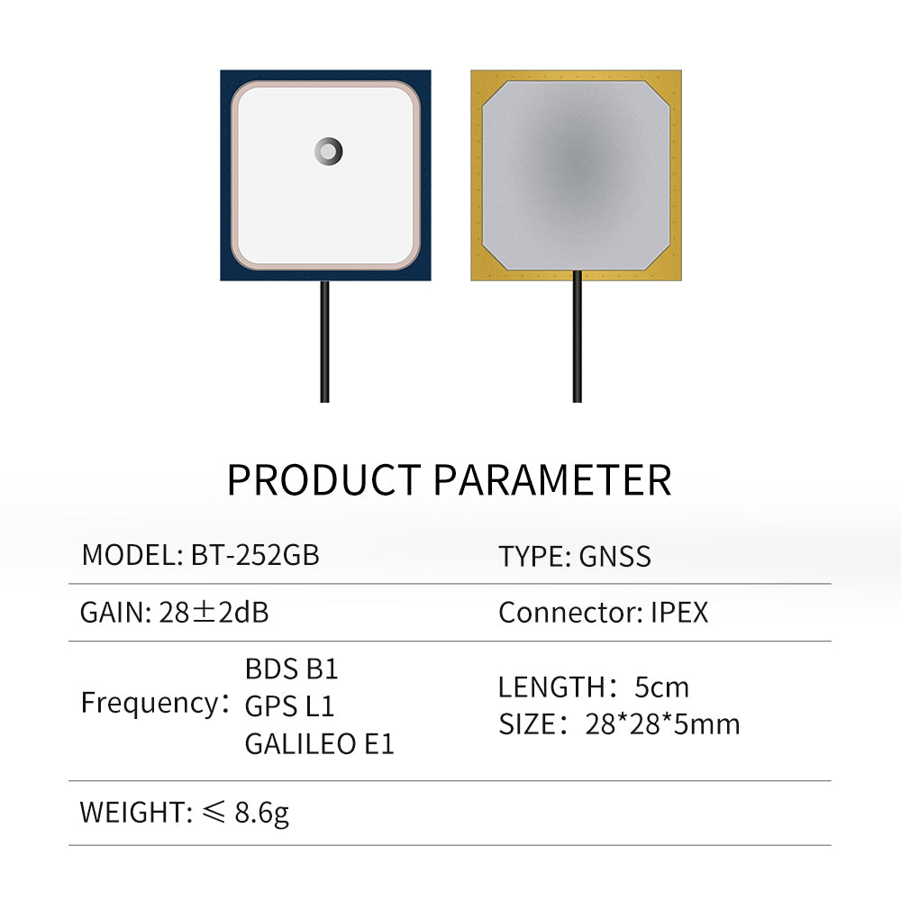 Beitian High Gain Internal GPS Satellite Navigation Antenna for Boat and Vessel Ceramic Antenna  BT-182B