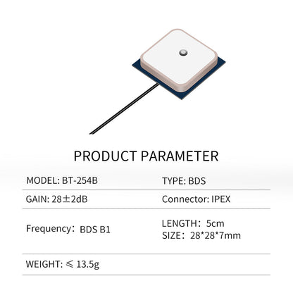 Beitian High Gain Internal GPS Satellite Navigation Antenna for Boat and Vessel Ceramic Antenna  BT-182B