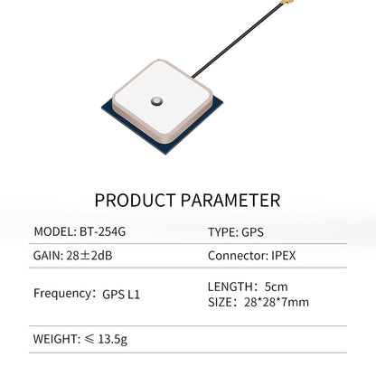 Beitian High Gain Internal GPS Satellite Navigation Antenna for Boat and Vessel Ceramic Antenna  BT-182B