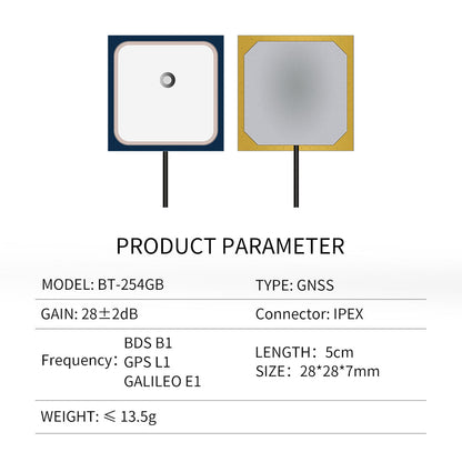 Beitian High Gain Internal GPS Satellite Navigation Antenna for Boat and Vessel Ceramic Antenna  BT-182B
